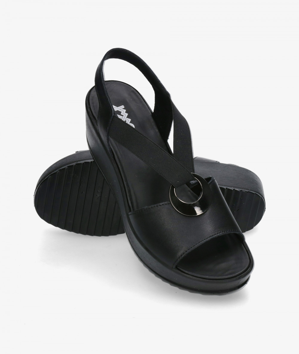 Imac Sandals  757630 in black Imac Sandals  757630 in black