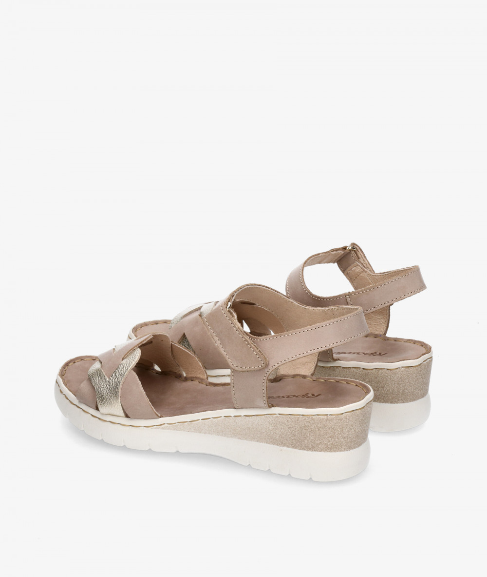 Riposella Sandals  50001 in taupe Riposella Sandals  50001 in taupe