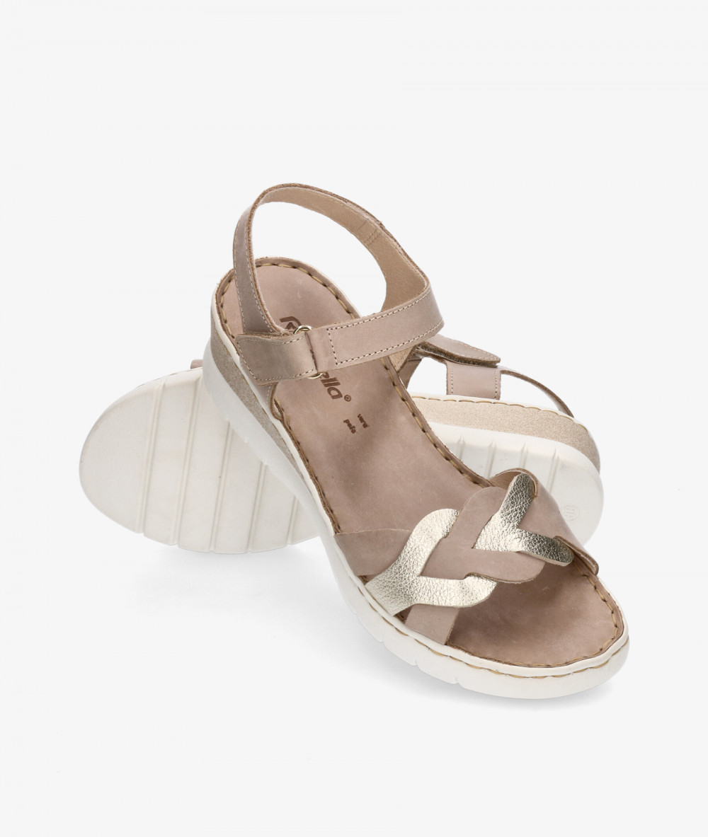 Riposella Sandals  50001 in taupe Riposella Sandals  50001 in taupe