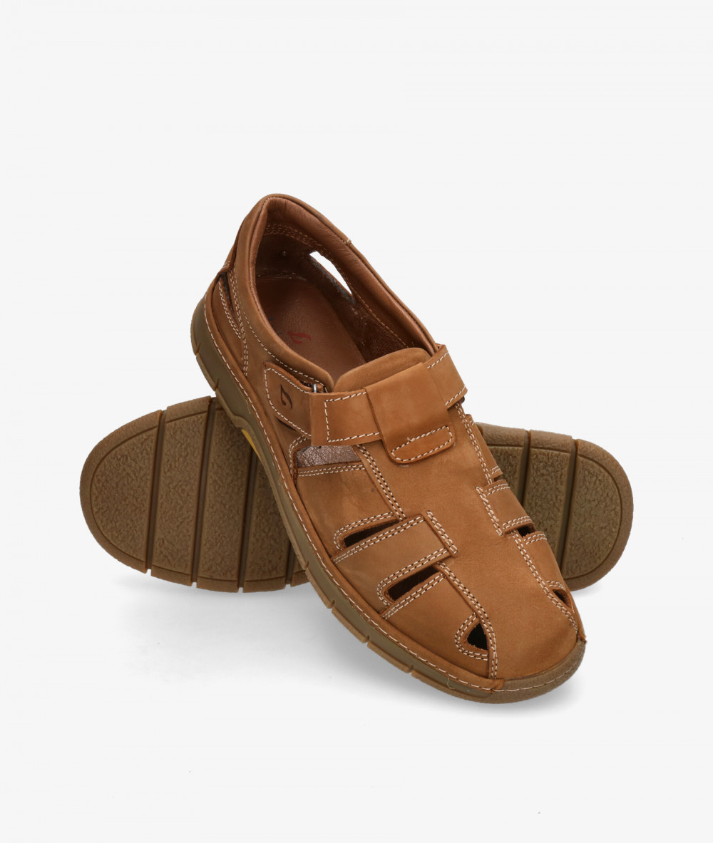 Sandalias LUISETTI  38600 NO en nobuck cuero 