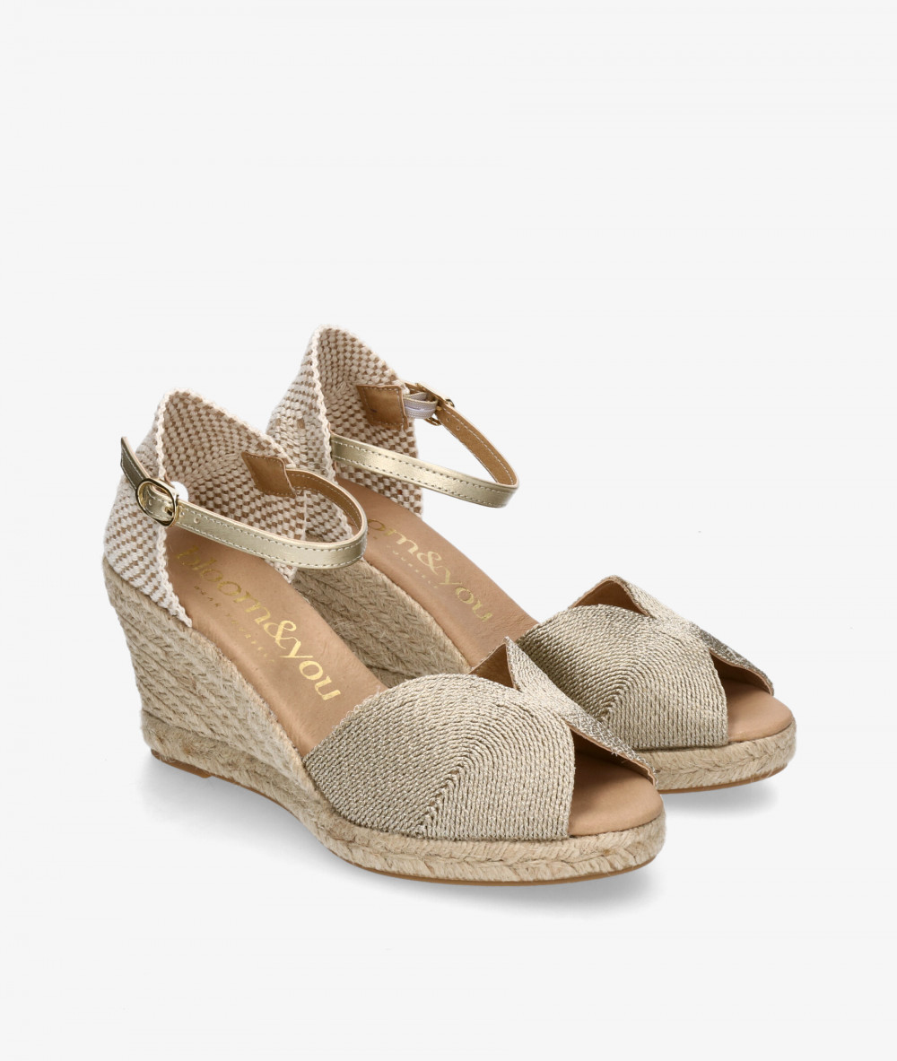 Alpargatas bloom&you  NEW AMBRETTA en oro Alpargatas bloom&you  NEW AMBRETTA en oro