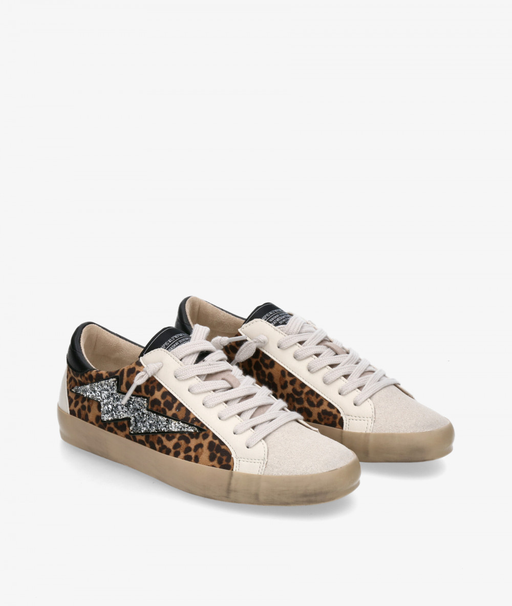 Deportivos CORINA  M5505 en leopardo  Deportivos CORINA  M5505 en leopardo