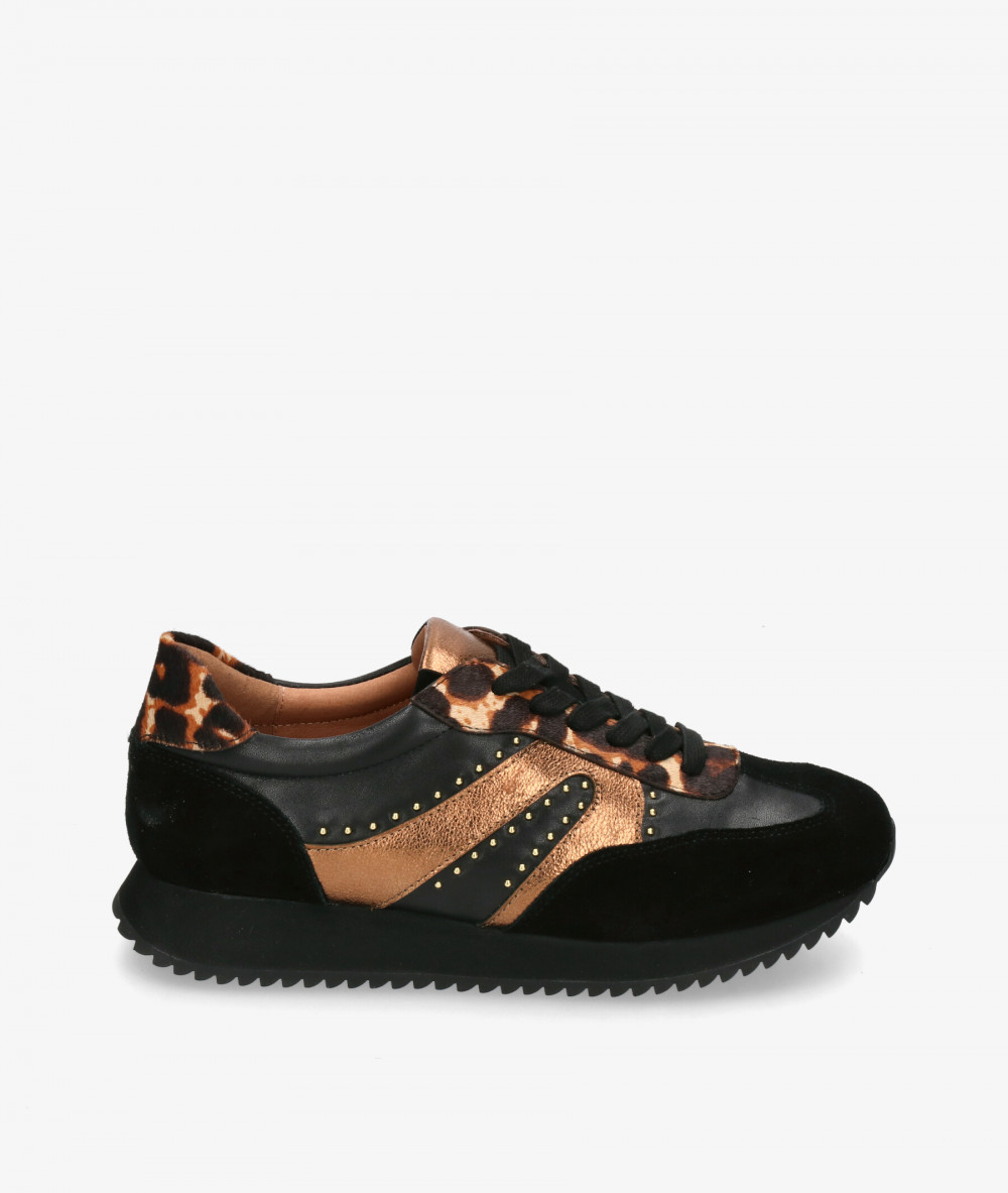 Deportivos Stephen Allen  LAUR-1 1609-C106 en negro Deportivos Stephen Allen  LAUR-1 1609-C106 en negro