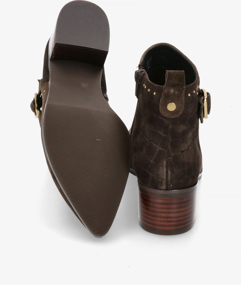 Botines Stephen Allen  LAUR-14   38330-C3 en coco marrón Botines Stephen Allen  LAUR-14   38330-C3 en coco marrón