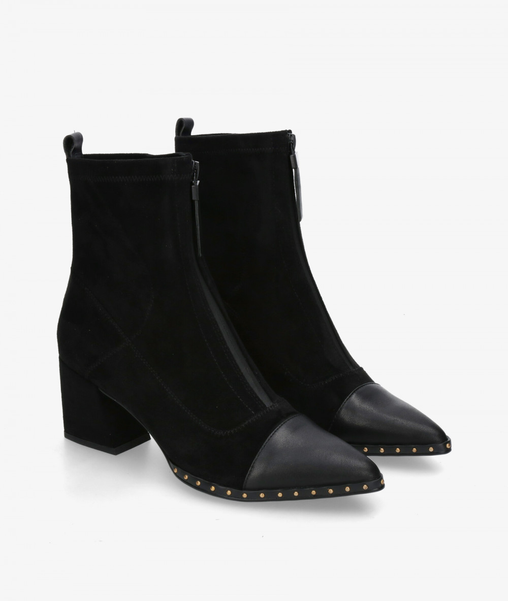 Botines Stephen Allen LAUR-18 K19118H- C17A en negro