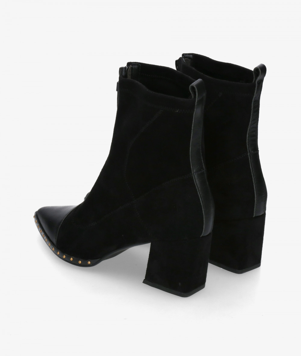 Botines Stephen Allen LAUR-18 K19118H- C17A en negro