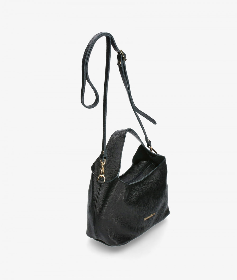 Bolso de piel bloom&you BLOOM HOBO en negro Bolso de piel bloom&you BLOOM HOBO en negro