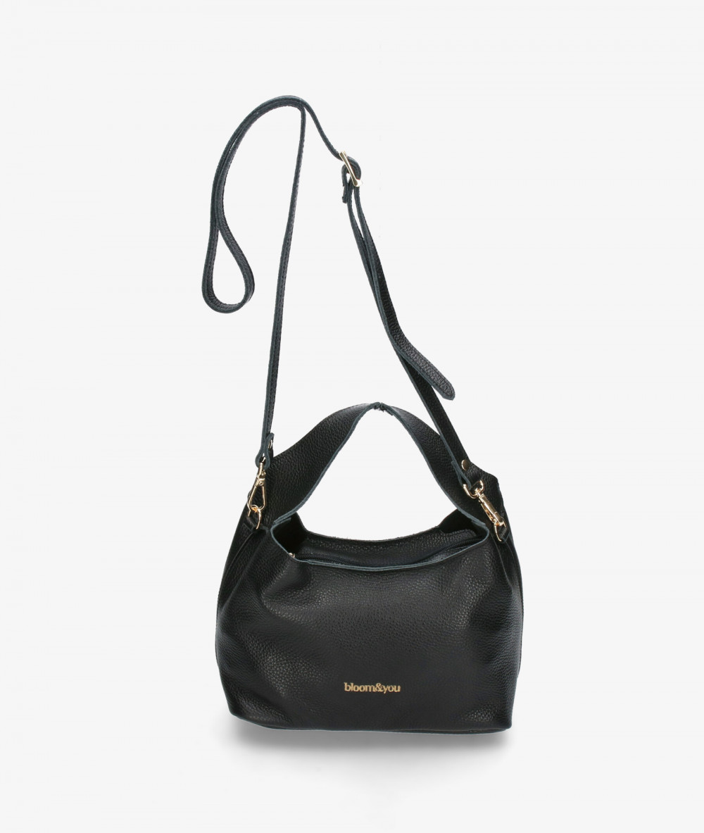 Bolso de piel bloom&you BLOOM HOBO en negro Bolso de piel bloom&you BLOOM HOBO en negro