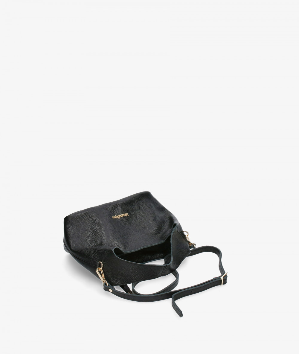 Bolso de piel bloom&you BLOOM HOBO en negro Bolso de piel bloom&you BLOOM HOBO en negro