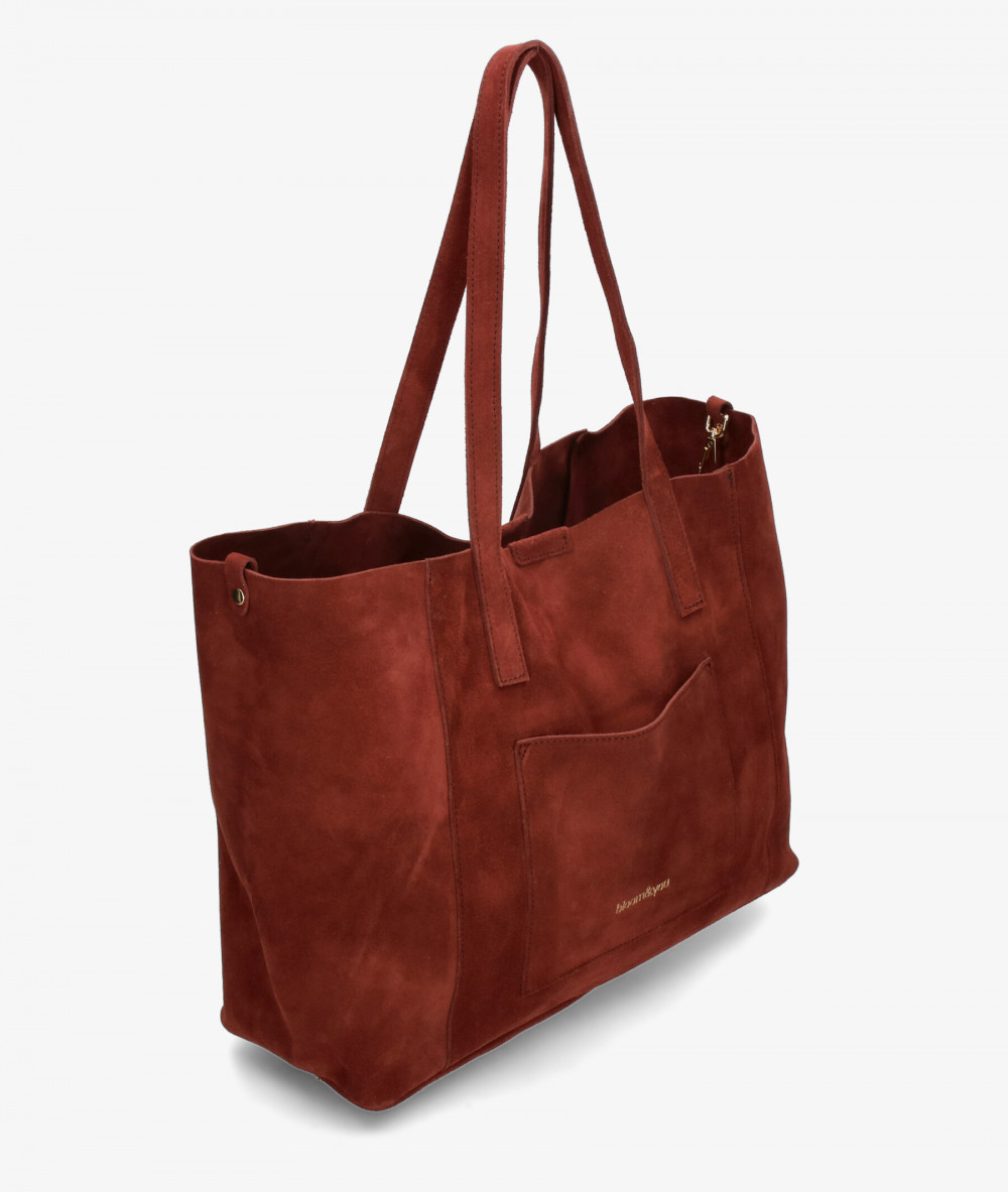Bolso de piel bloom&you DALLAS en serraje burdeos Bolso de piel bloom&you DALLAS en serraje burdeos