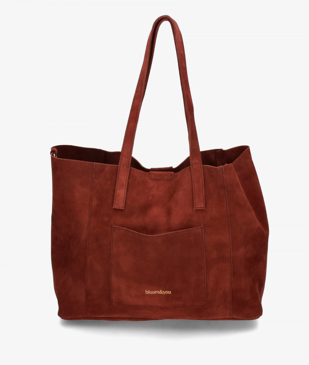 Bolso de piel bloom&you DALLAS en serraje burdeos Bolso de piel bloom&you DALLAS en serraje burdeos