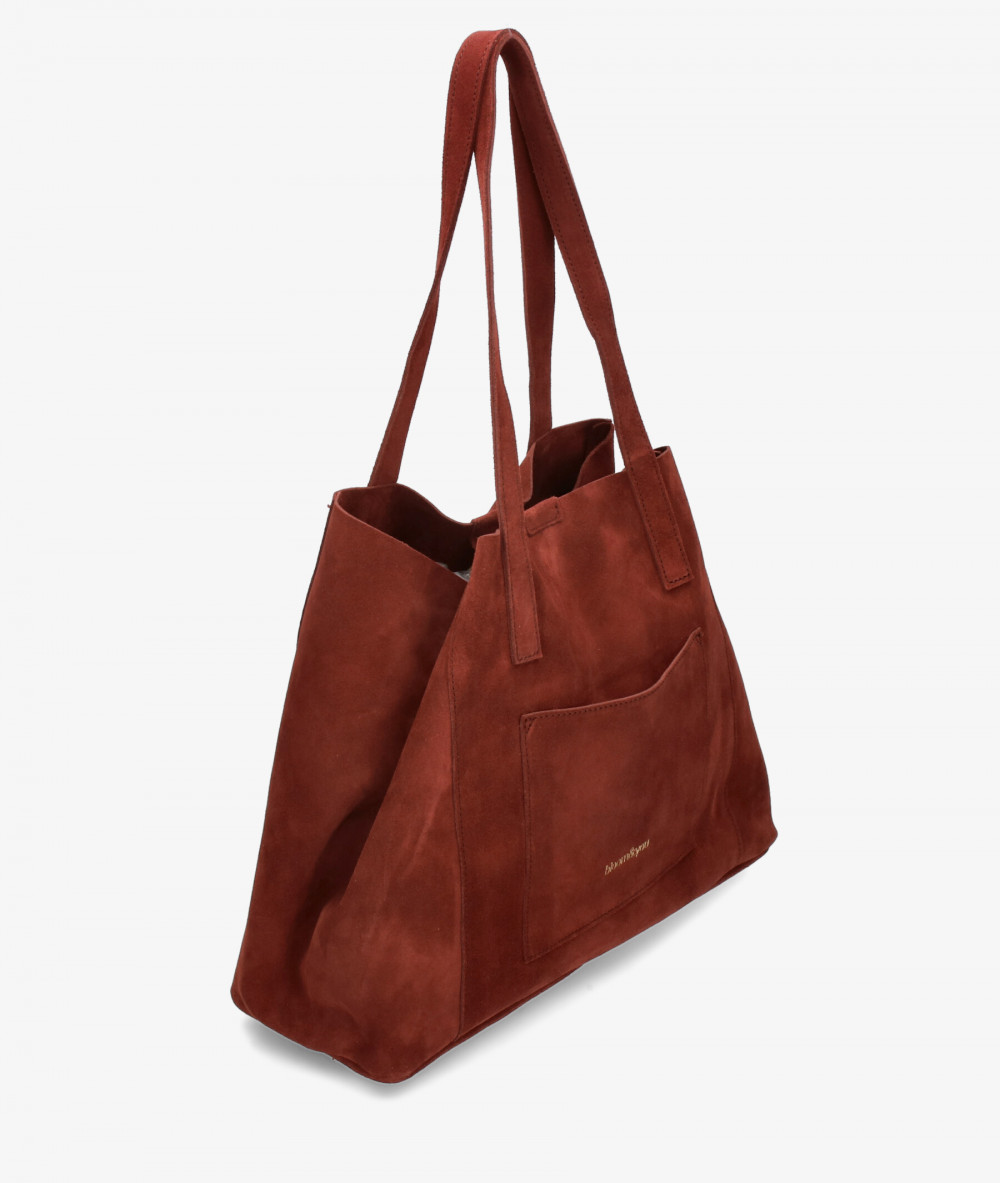 Bolso de piel bloom&you DALLAS en serraje burdeos Bolso de piel bloom&you DALLAS en serraje burdeos