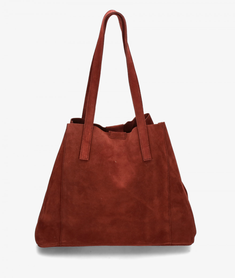 Bolso de piel bloom&you DALLAS en serraje burdeos Bolso de piel bloom&you DALLAS en serraje burdeos