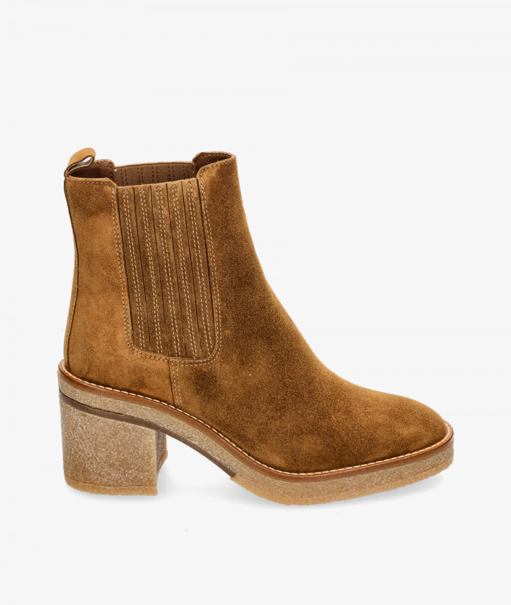 Alpe Ankle boots  5239 in leather split suede Alpe Ankle boots  5239 in leather split suede