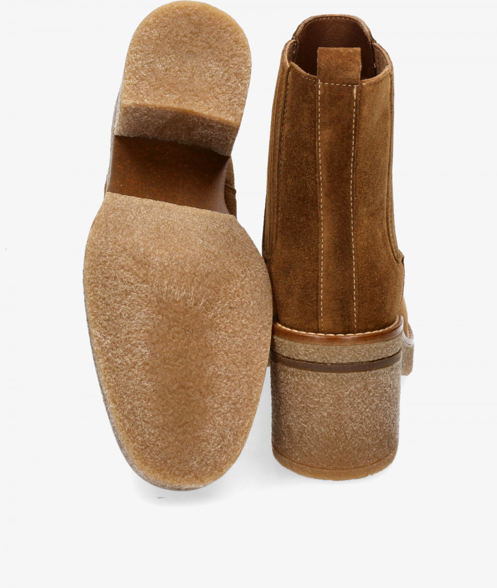 Alpe Ankle boots  5239 in leather split suede Alpe Ankle boots  5239 in leather split suede
