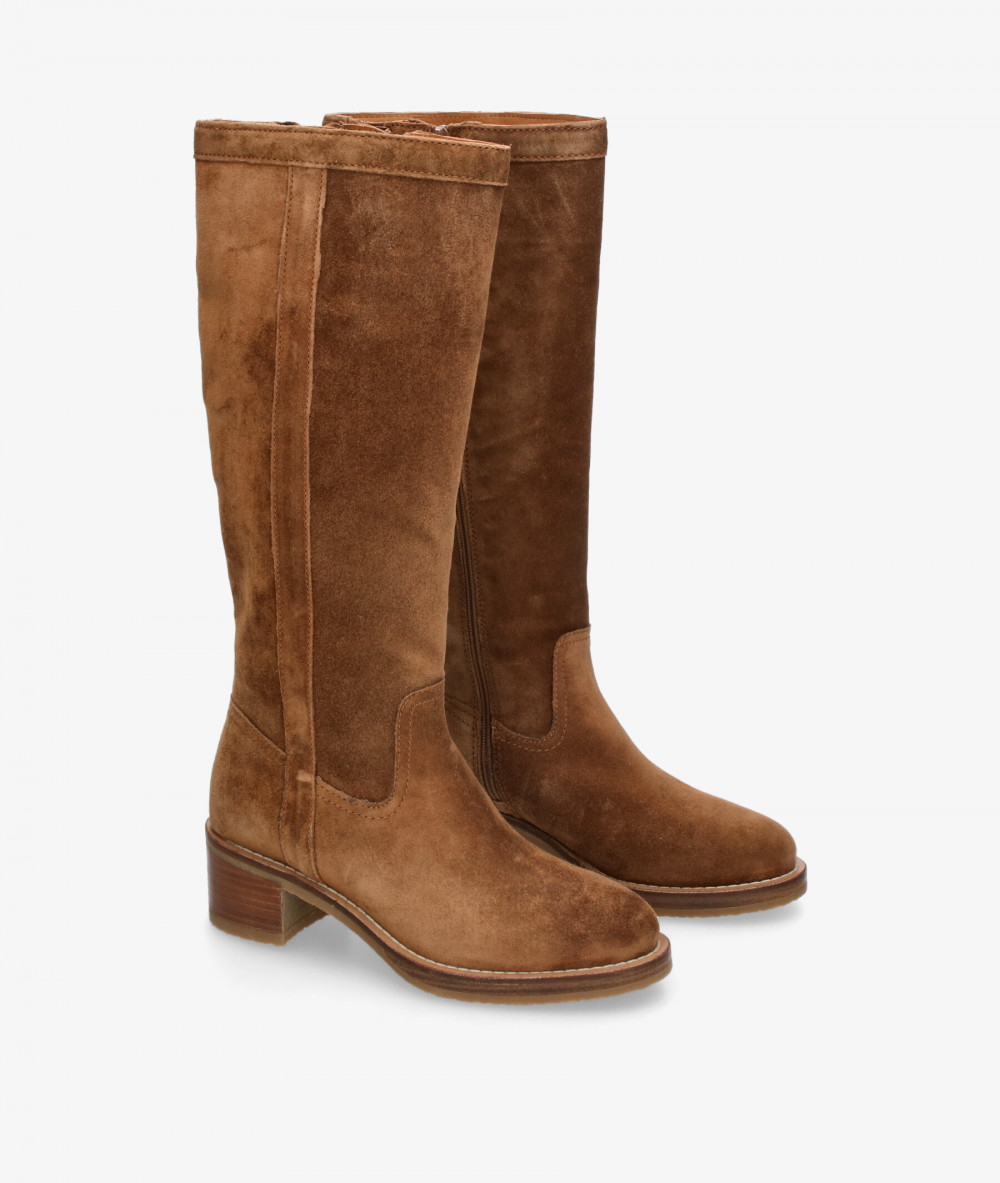 Botas Alpe  2615 en serraje cuero Botas Alpe  2615 en serraje cuero