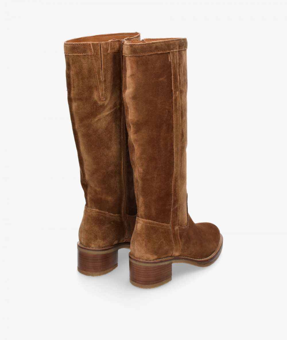 Botas Alpe  2615 en serraje cuero Botas Alpe  2615 en serraje cuero