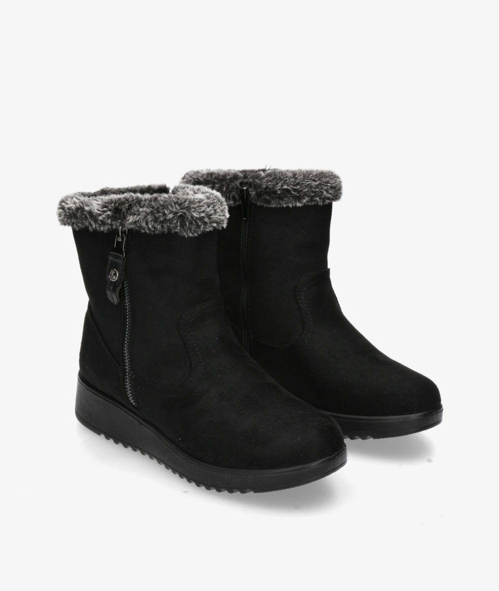 Botines Amarpies  27166 en negro Botines Amarpies  27166 en negro
