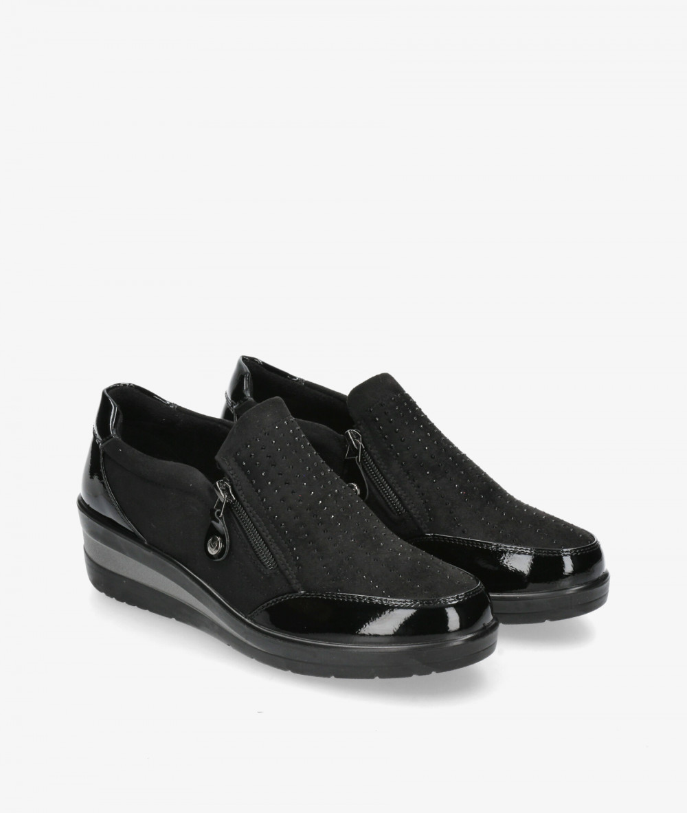 Amarpies Comfort shoes 29385 in black Amarpies Comfort shoes 29385 in black
