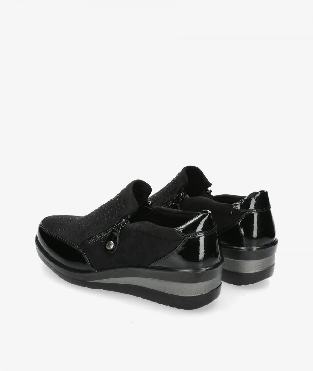 Amarpies Comfort shoes 29385 in black Amarpies Comfort shoes 29385 in black