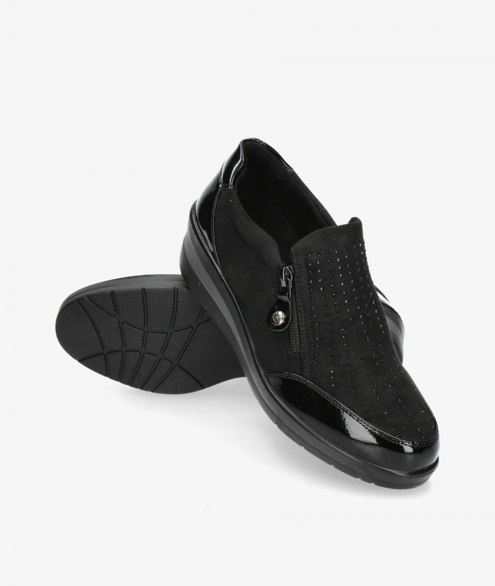 Amarpies Comfort shoes 29385 in black Amarpies Comfort shoes 29385 in black