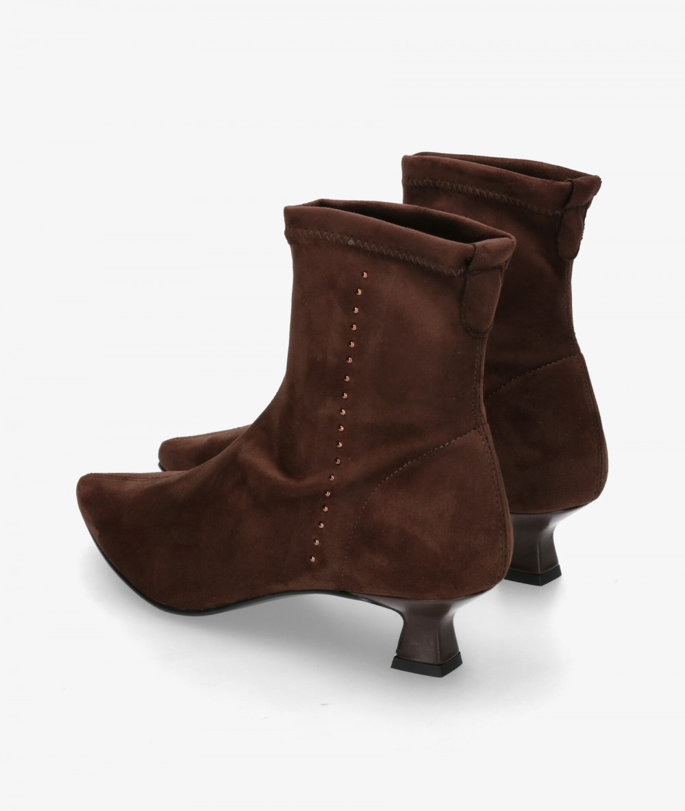 Botines bloom&you MADI en MARRON LYCRA