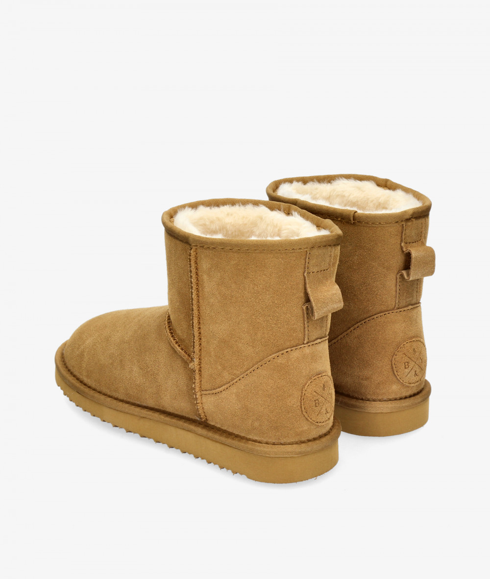 Botines bloom&you FUJI en serraje camel