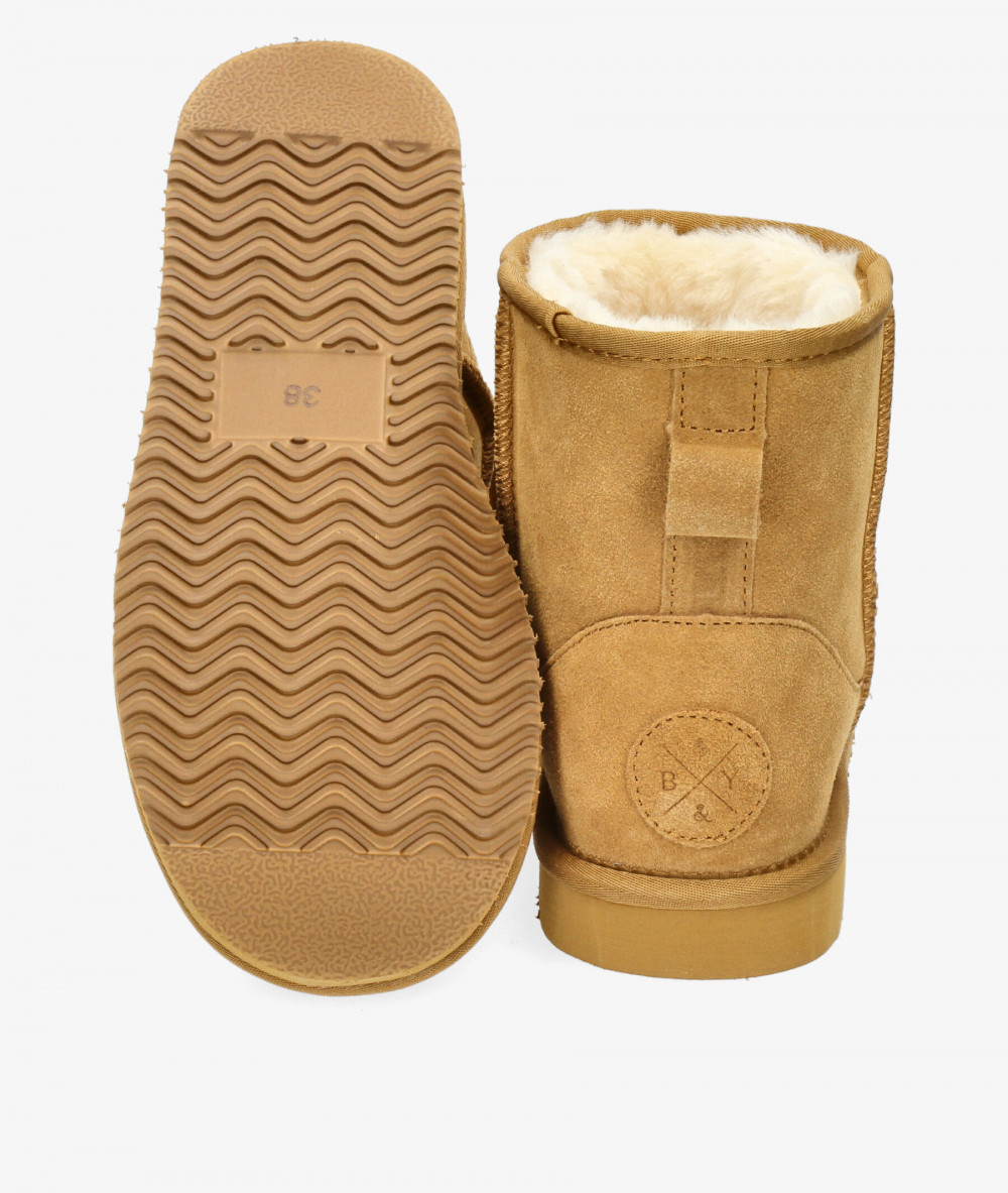 Botines bloom&you FUJI en serraje camel