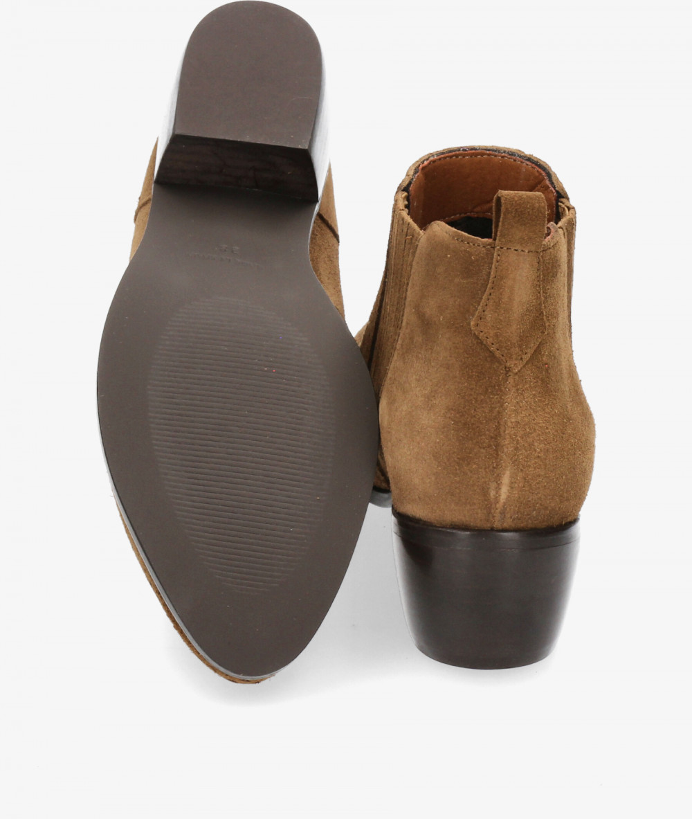 Botines bloom&you ATENEA en serraje cuero