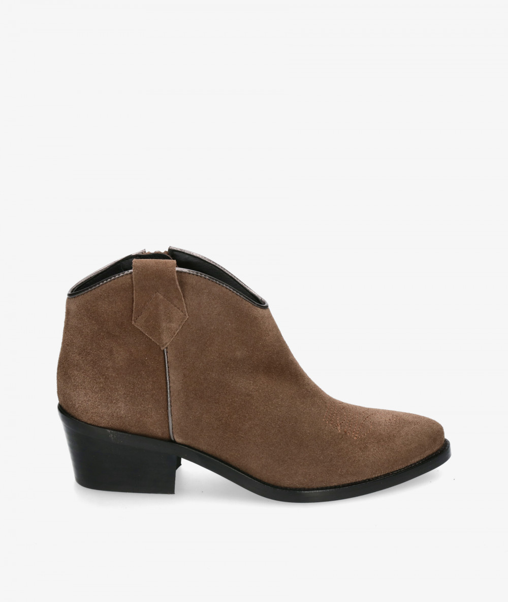 Botines bloom&you TEVA en serraje taupe