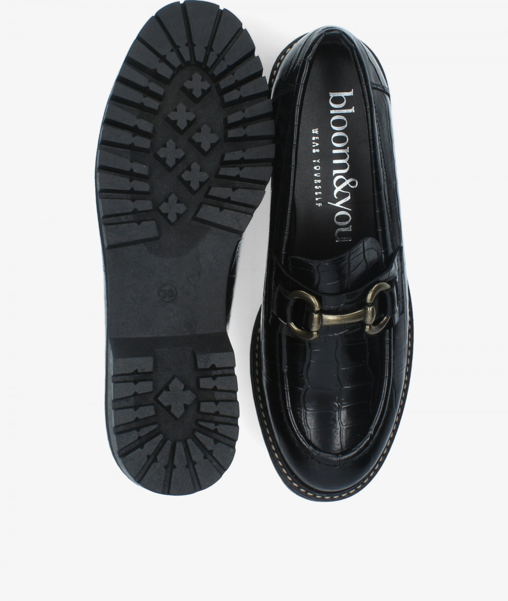 Mocasines bloom&you ALICE en coco negro Mocasines bloom&you ALICE en coco negro