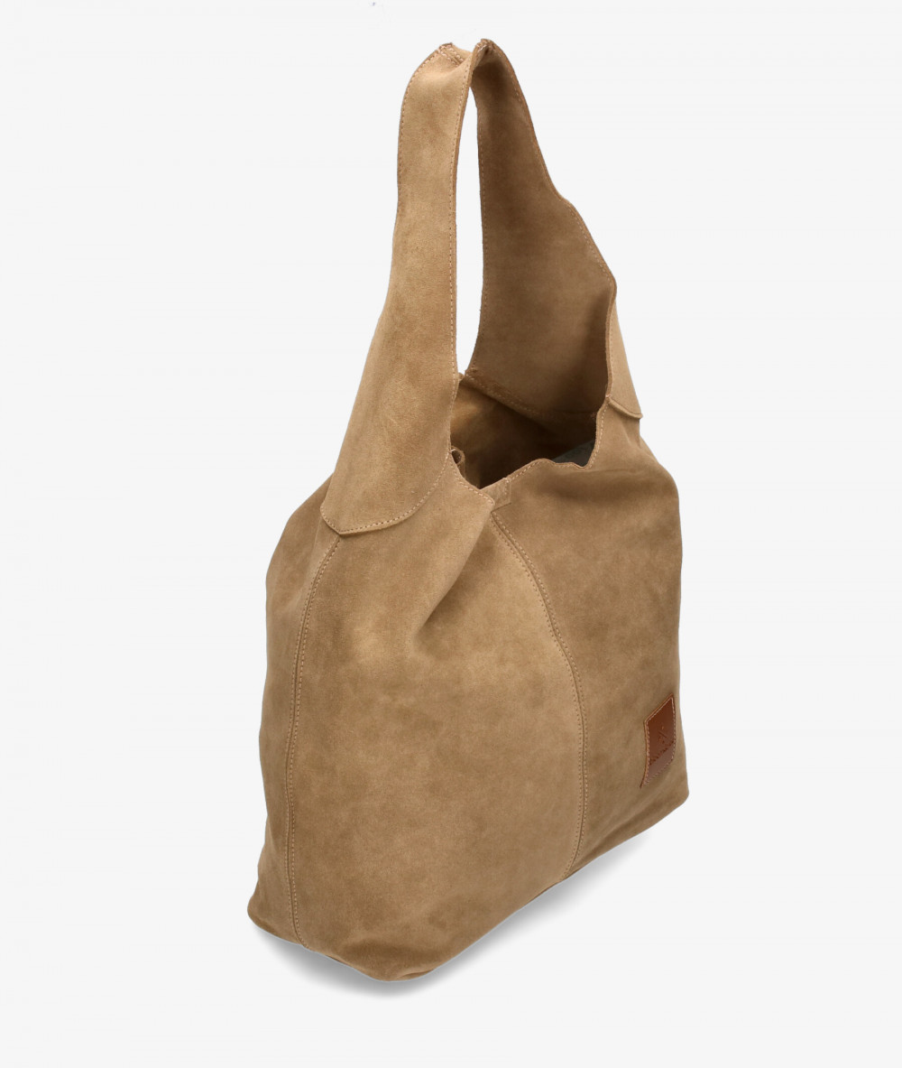 Bolso de piel bloom&you ELLIE en serraje taupe Bolso de piel bloom&you ELLIE en serraje taupe
