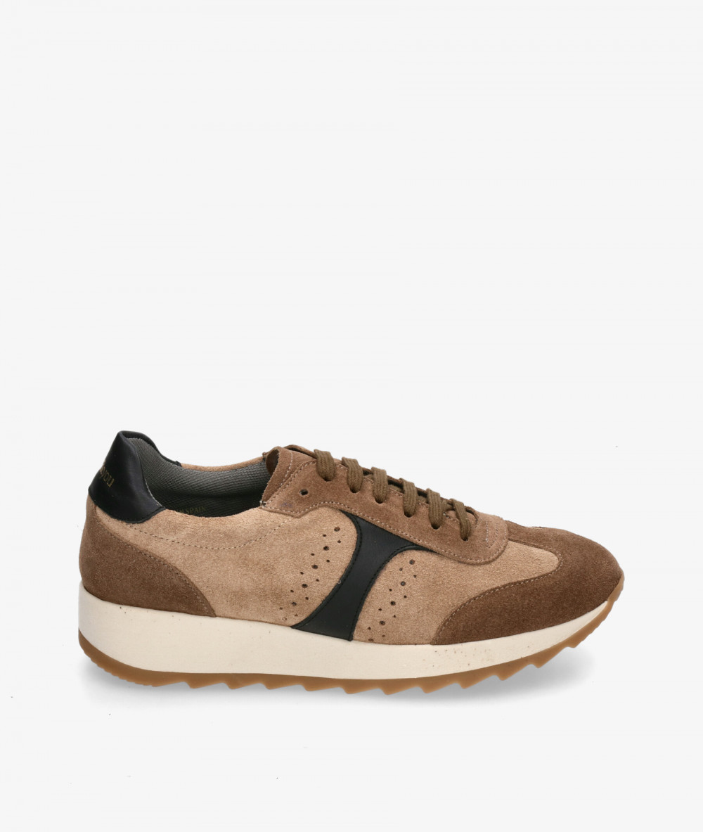 Deportivos bloom&you  ONA en serraje taupe Deportivos bloom&you  ONA en serraje taupe