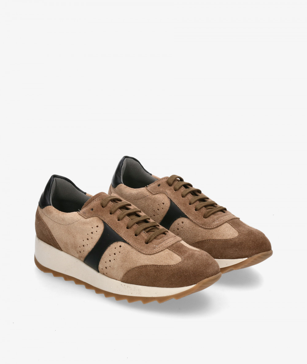 Deportivos bloom&you  ONA en serraje taupe Deportivos bloom&you  ONA en serraje taupe