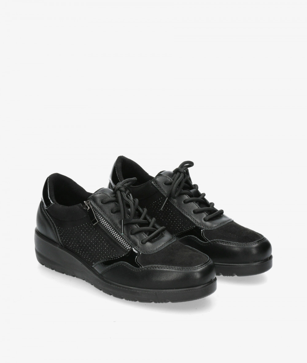 Deportivos DOCTOR CUTILLAS  45411 en negro Deportivos DOCTOR CUTILLAS  45411 en negro