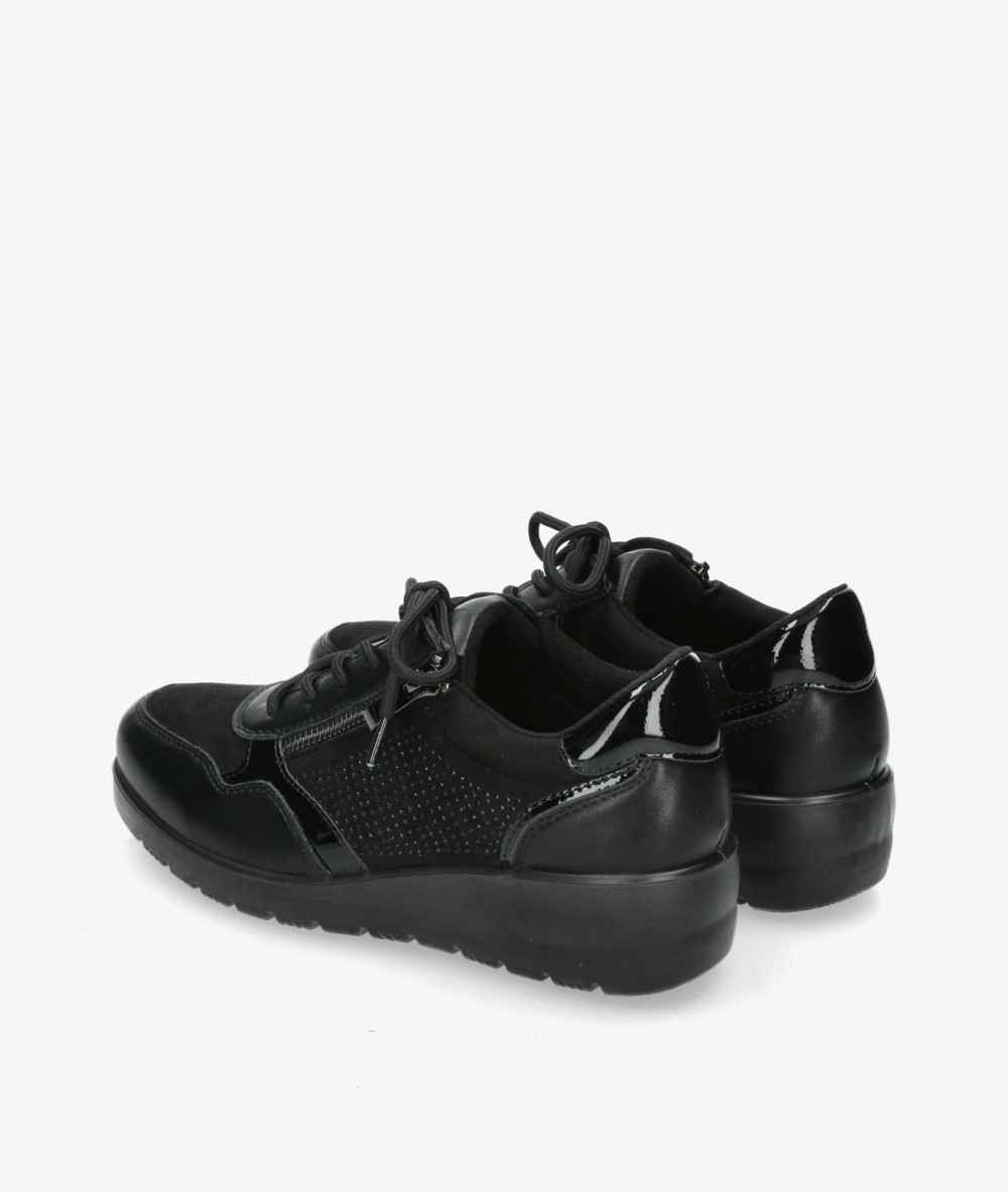 Deportivos DOCTOR CUTILLAS  45411 en negro Deportivos DOCTOR CUTILLAS  45411 en negro