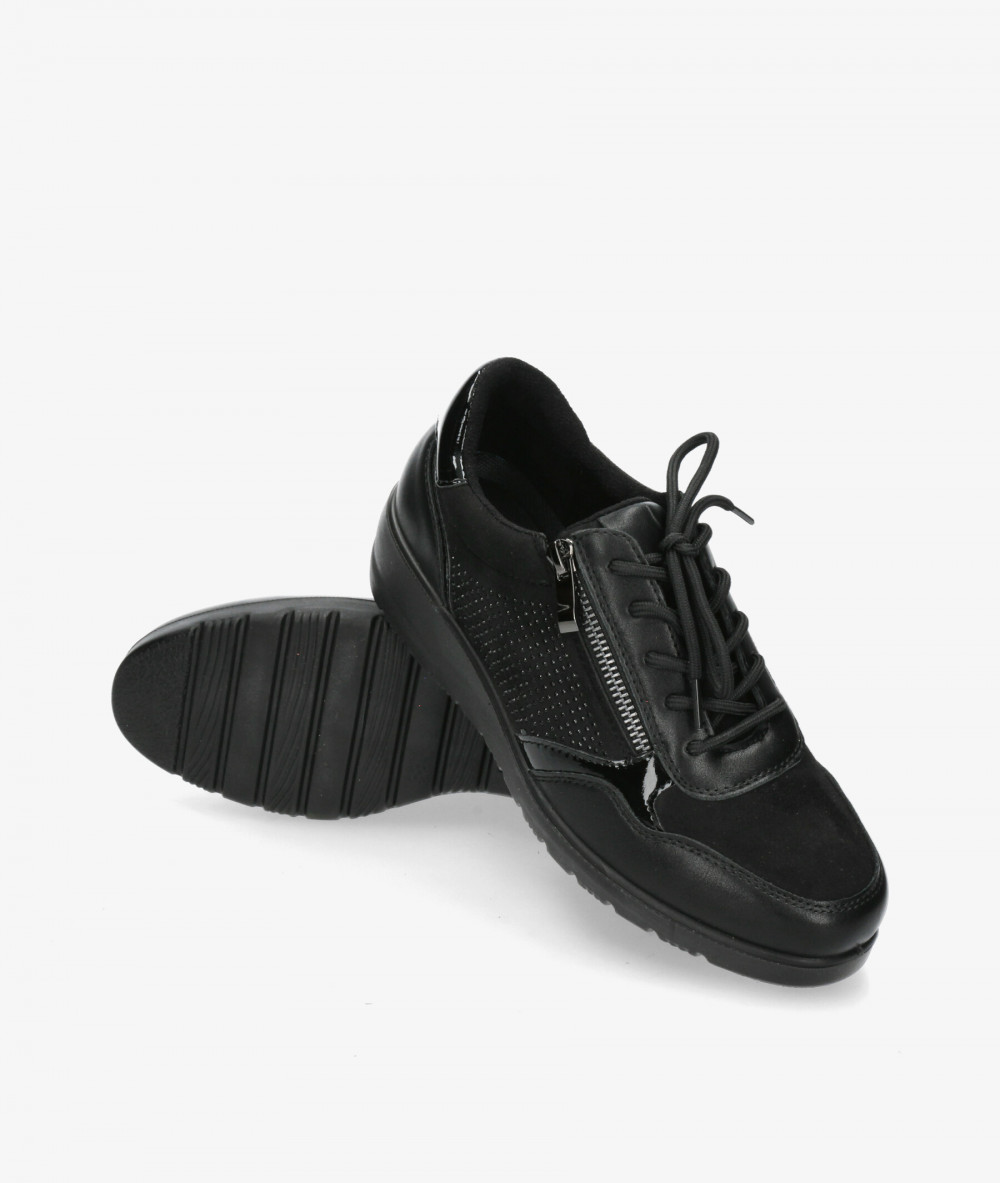 Deportivos DOCTOR CUTILLAS  45411 en negro Deportivos DOCTOR CUTILLAS  45411 en negro
