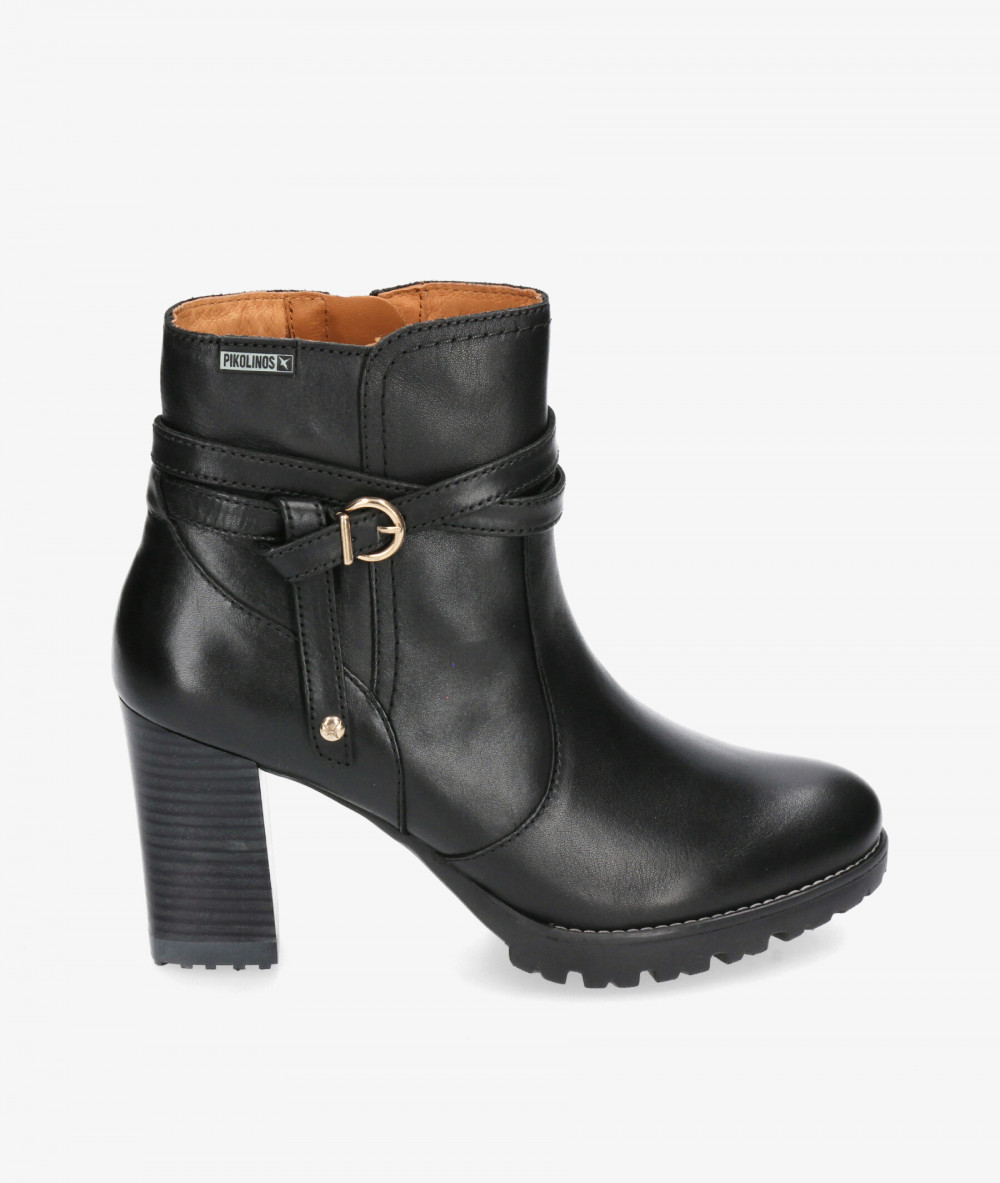 Botines Pikolinos  W7M-8806 en negro
