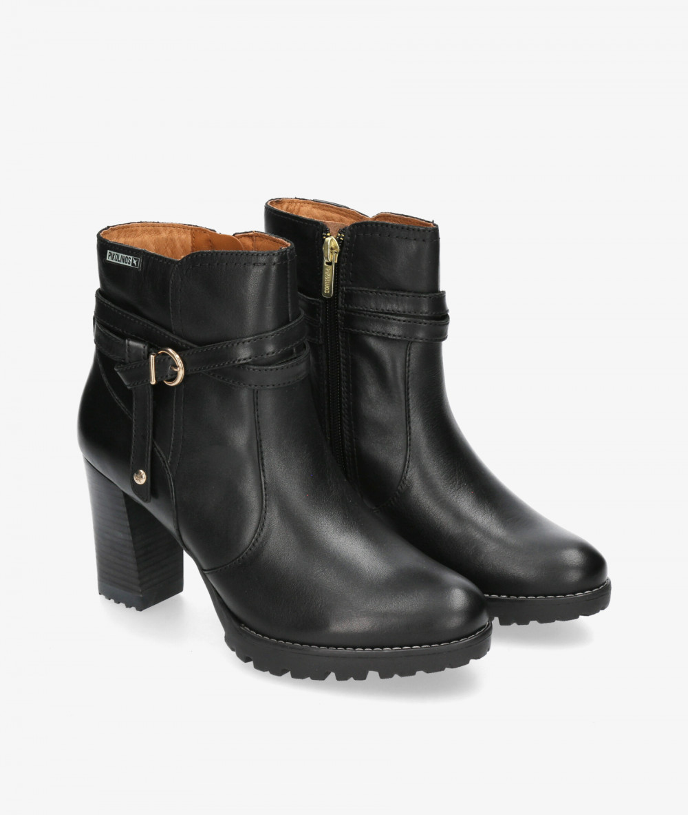 Botines Pikolinos  W7M-8806 en negro