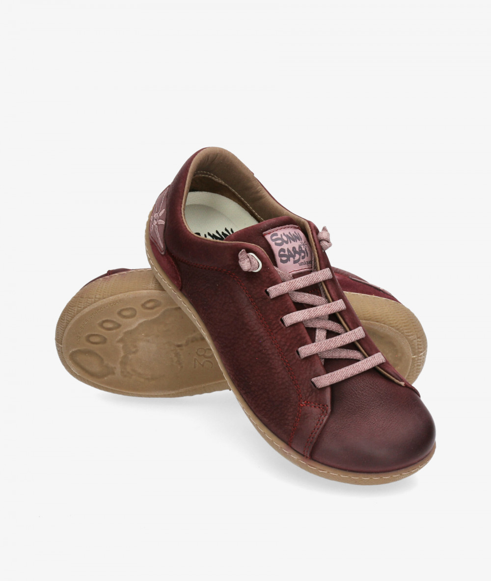 Zapatos planos Sunni Sabbi NANTAI 064 en burdeos Zapatos planos Sunni Sabbi NANTAI 064 en burdeos