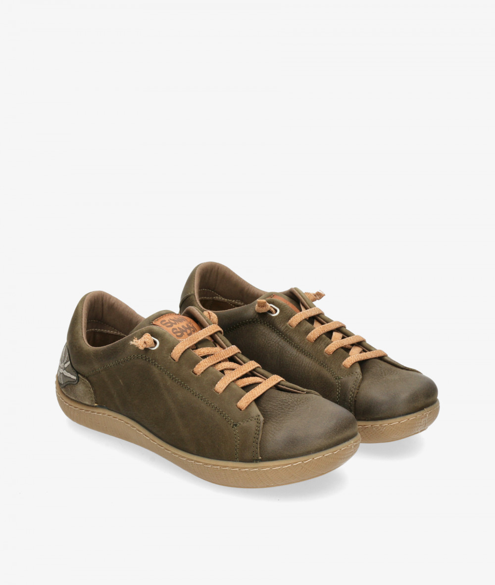 Zapatos planos Sunni Sabbi NANTAI 064 en caki Zapatos planos Sunni Sabbi NANTAI 064 en caki
