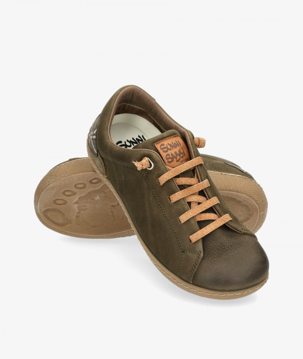 Zapatos planos Sunni Sabbi NANTAI 064 en caki Zapatos planos Sunni Sabbi NANTAI 064 en caki
