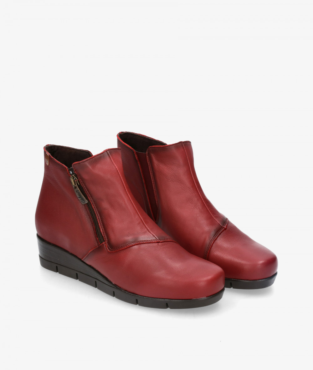 Botines Valeria´s 9511 en cereza