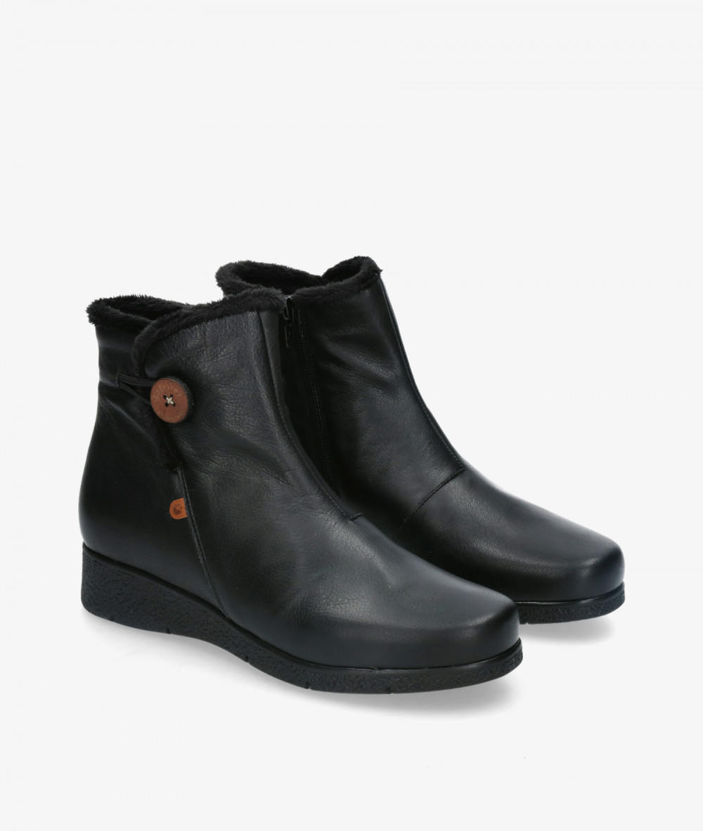 Botines Valeria´s  9520 en negro Botines Valeria´s  9520 en negro