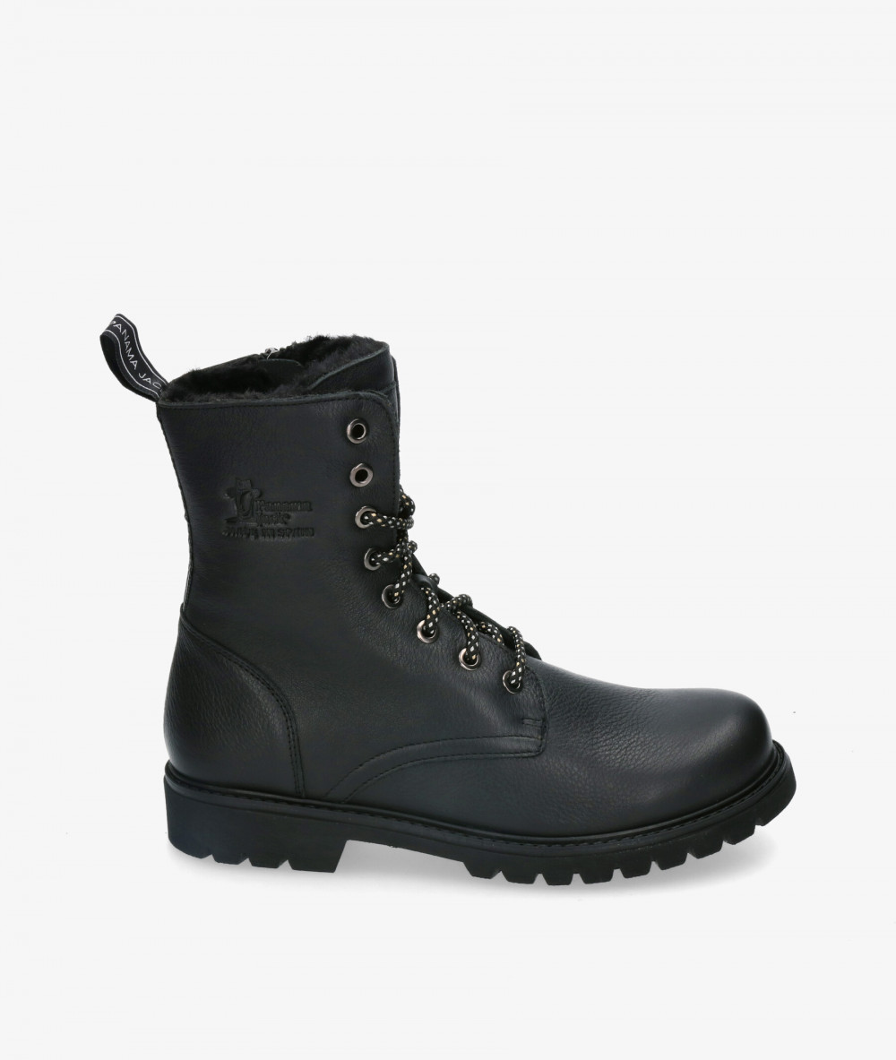 Botines Panamá Jack FRISIA B1 en negro