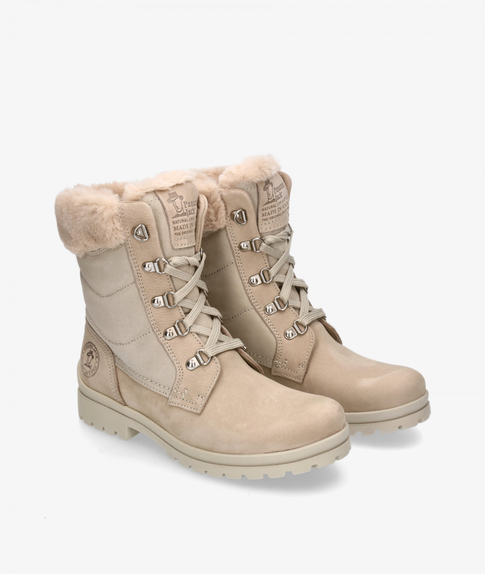 Panamá Jack Ankle boots  TUSCANI B28 in stone nubuck Panamá Jack Ankle boots  TUSCANI B28 in stone nubuck