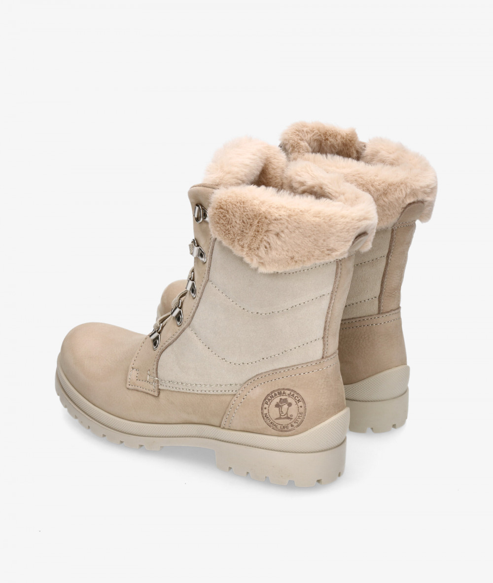 Panamá Jack Ankle boots  TUSCANI B28 in stone nubuck Panamá Jack Ankle boots  TUSCANI B28 in stone nubuck