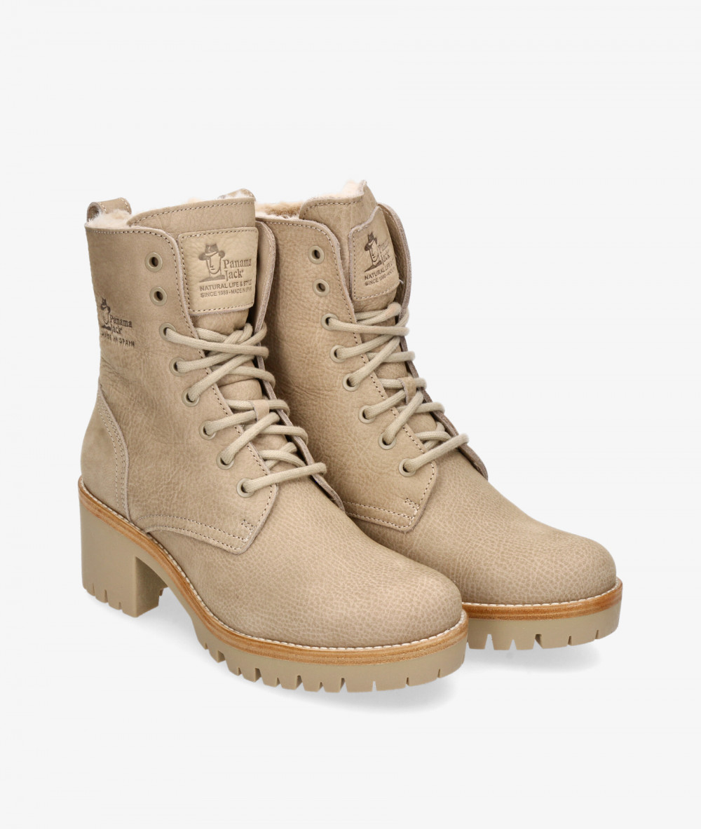 Panamá Jack Ankle boots  PADMA B10 in stone nubuck Panamá Jack Ankle boots  PADMA B10 in stone nubuck