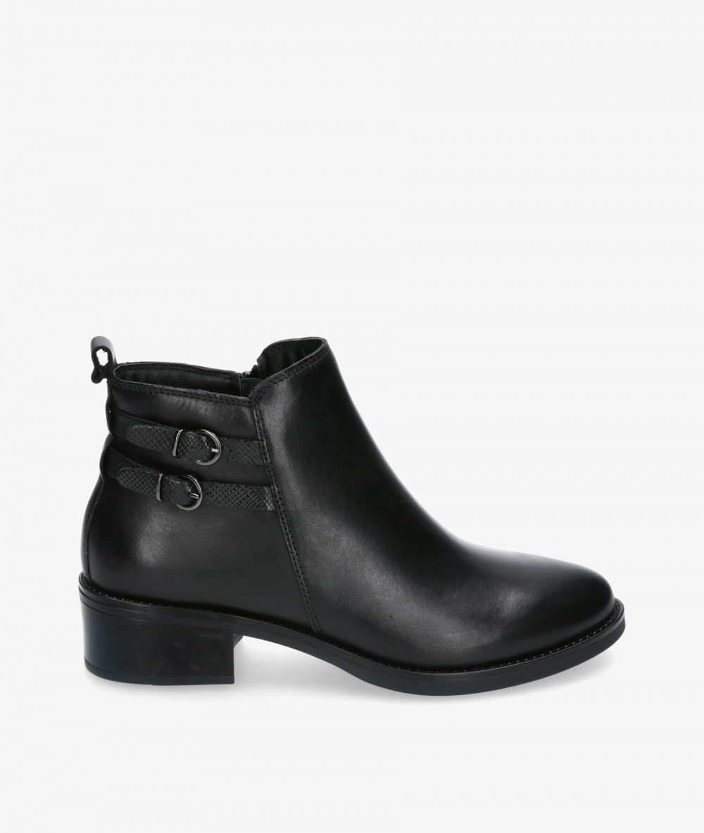 Botines Traveris LOR35-2743 en negro