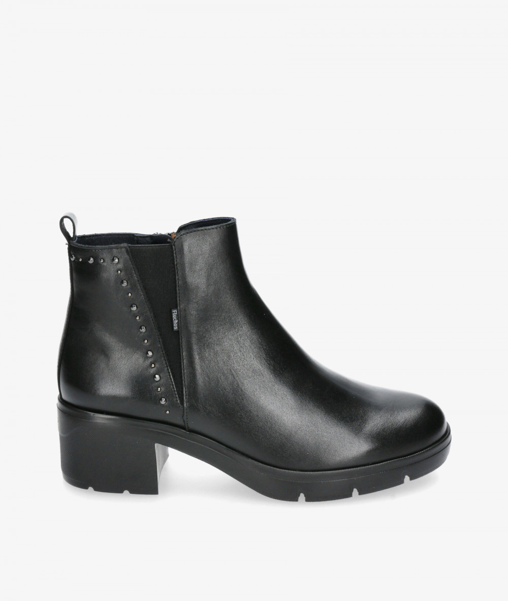 Botines Fluchos  F2109 en negro